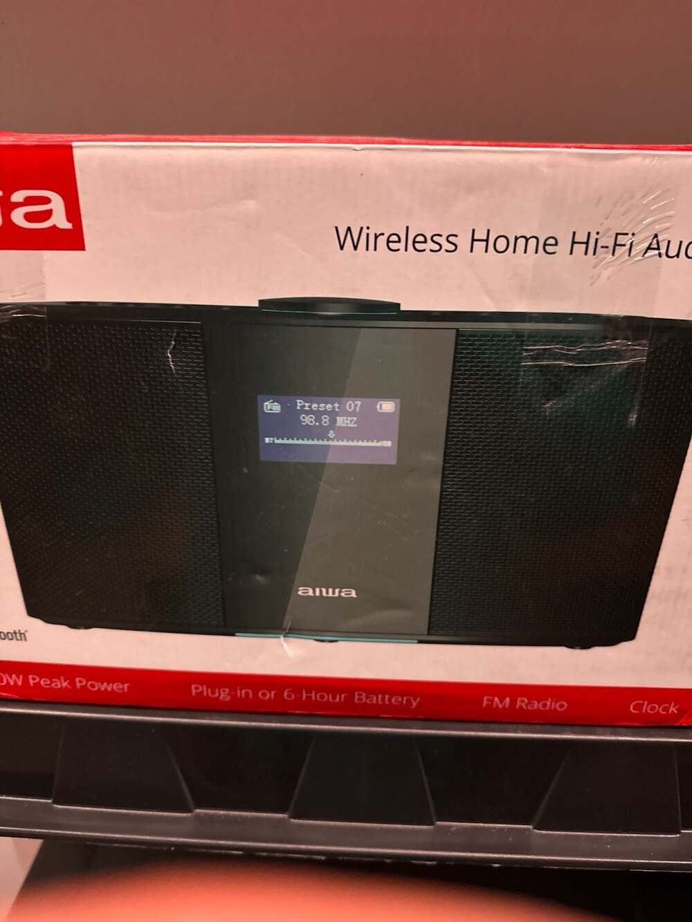 NEW* Aiwa Exos 5 Bluetooth Speaker system